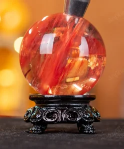 Quả Cầu Đá Núi Lửa Đỏ - 0,522kg - M21570522