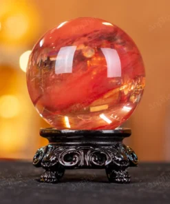 Quả Cầu Đá Núi Lửa Đỏ - 0,522kg - M21570522
