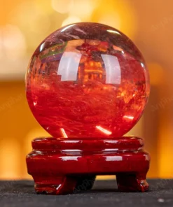 Quả Cầu Đá Núi Lửa Đỏ - 0,523kg - M21570523