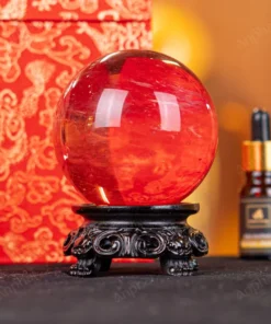 Quả Cầu Đá Núi Lửa Đỏ - 0,523kg - M21570523