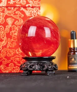 Quả Cầu Đá Núi Lửa Đỏ - 0,524kg - M21570524