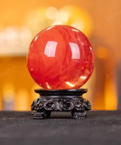 Quả Cầu Đá Núi Lửa Đỏ - 0,524kg - M21570524