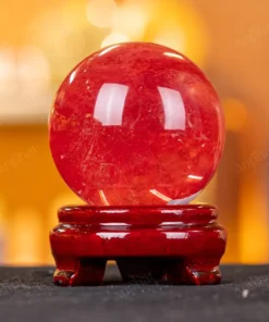 Quả Cầu Đá Núi Lửa Đỏ - 0,524kg - M21570524
