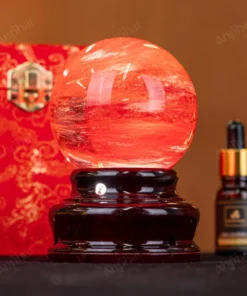 Quả Cầu Đá Núi Lửa Đỏ - 0,55kg - M2157055