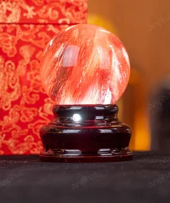 Quả Cầu Đá Núi Lửa Đỏ - 0,55kg - M2157055