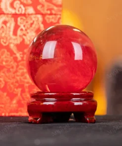 Quả Cầu Đá Núi Lửa Đỏ - 0,561kg - M21570561