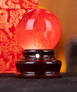 Quả Cầu Đá Núi Lửa Đỏ - 0,561kg - M21570561