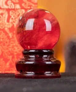 Quả Cầu Đá Núi Lửa Đỏ - 0,561kg - M21570561