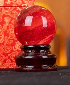 Quả Cầu Đá Núi Lửa Đỏ - 0,6kg - M215706
