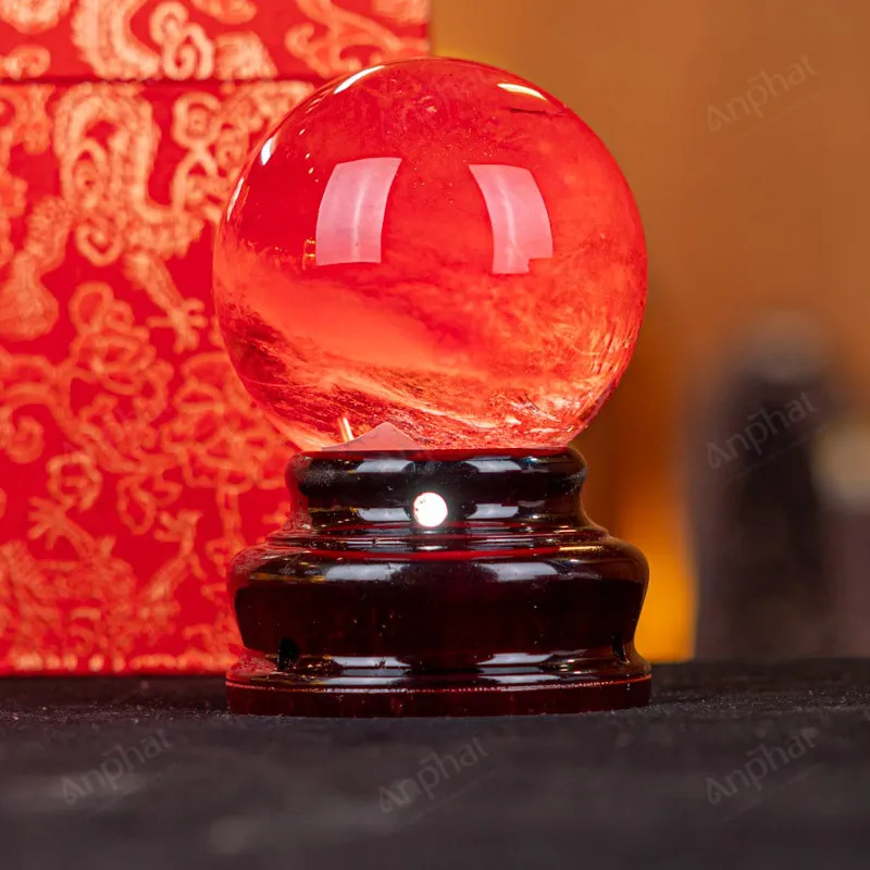 Quả Cầu Đá Núi Lửa Đỏ - 0,63kg - M2157063