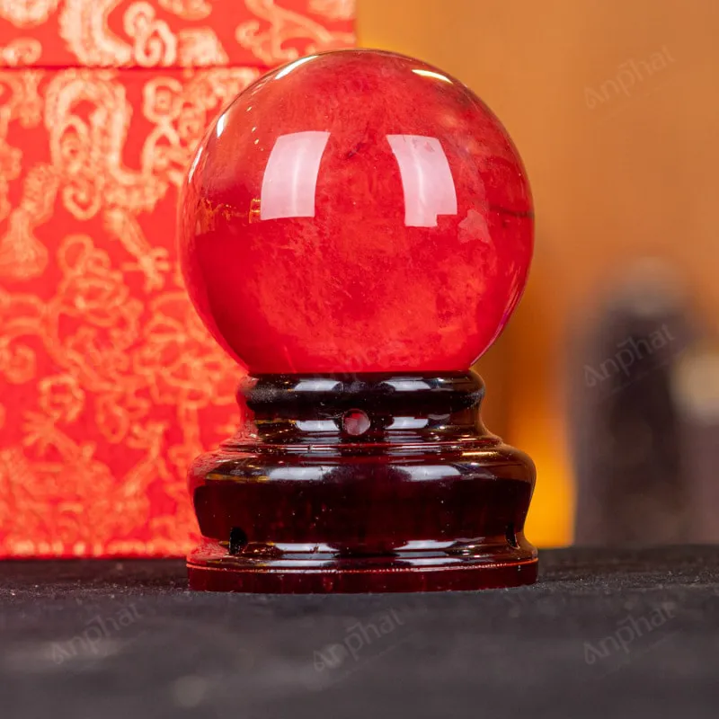 Quả Cầu Đá Núi Lửa Đỏ - 0,63kg - M2157063