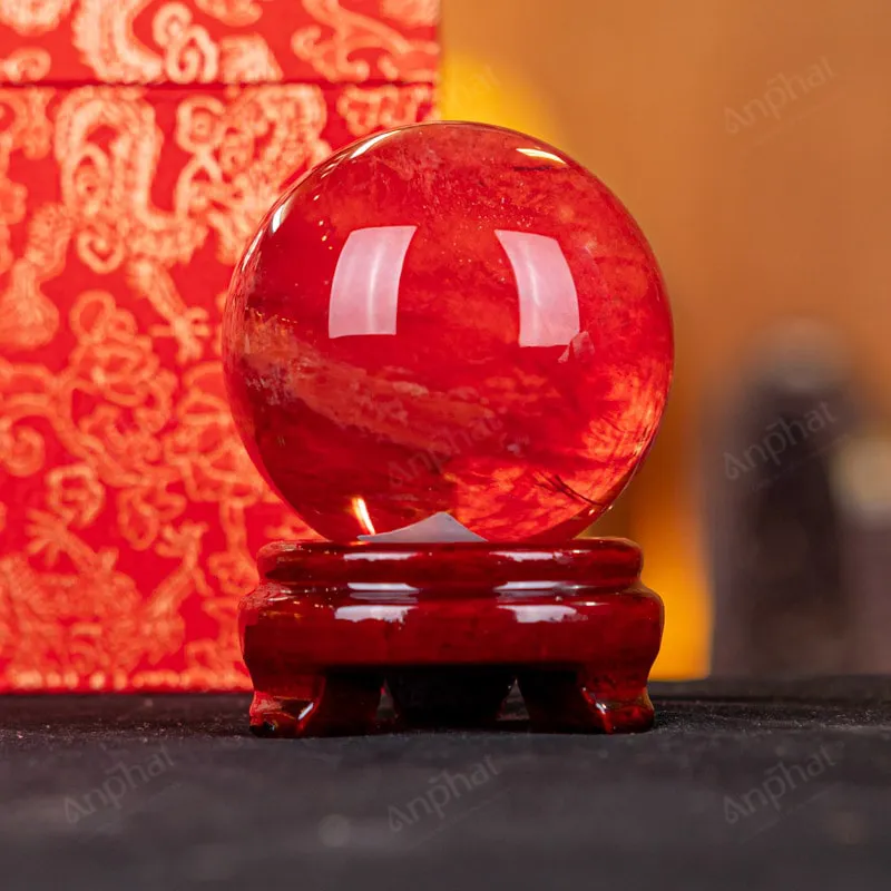 Quả Cầu Đá Núi Lửa Đỏ - 0,63kg - M2157063