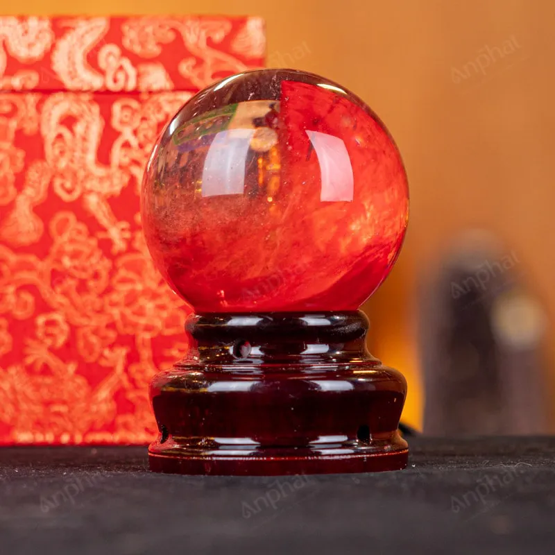 Quả Cầu Đá Núi Lửa Đỏ - 0,66kg - M2157066