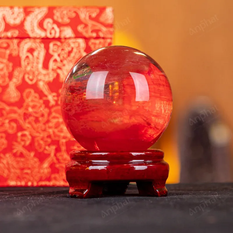 Quả Cầu Đá Núi Lửa Đỏ - 0,66kg - M2157066