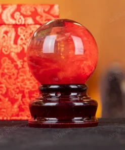 Quả Cầu Đá Núi Lửa Đỏ - 0,661kg - M21570661