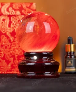 Quả Cầu Đá Núi Lửa Đỏ - 0,661kg - M21570661