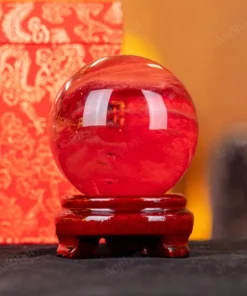 Quả Cầu Đá Núi Lửa Đỏ - 0,662kg - M21570662