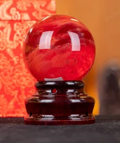 Quả Cầu Đá Núi Lửa Đỏ - 0,662kg - M21570662