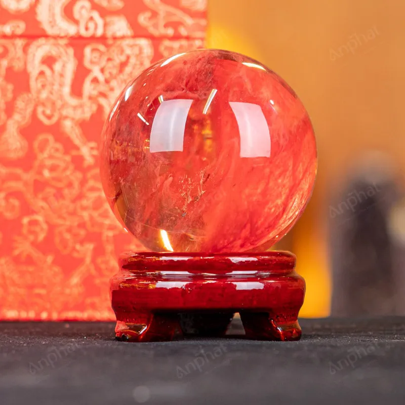 Quả Cầu Đá Núi Lửa Đỏ - 0,72kg - M2157072