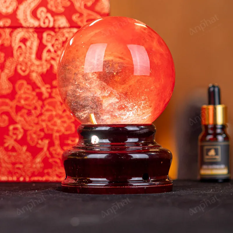 Quả Cầu Đá Núi Lửa Đỏ - 0,72kg - M2157072