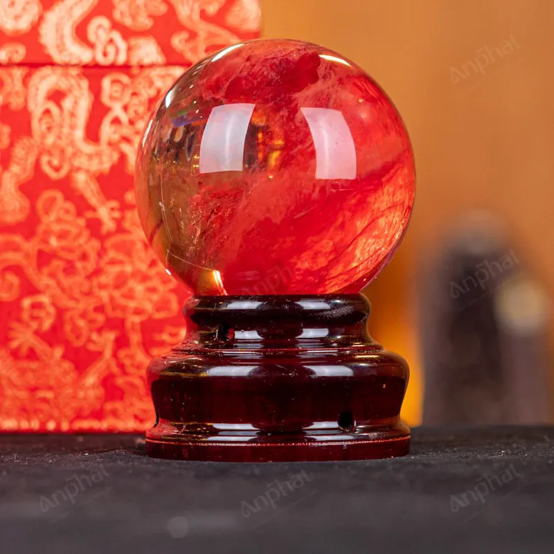 Quả Cầu Đá Núi Lửa Đỏ - 0,72kg - M2157072