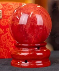 Quả Cầu Đá Núi Lửa Đỏ - 0,78kg - M2157078