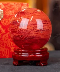 Quả Cầu Đá Núi Lửa Đỏ - 0,78kg - M2157078