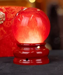 Quả Cầu Đá Núi Lửa Đỏ - 0,78kg - M2157078