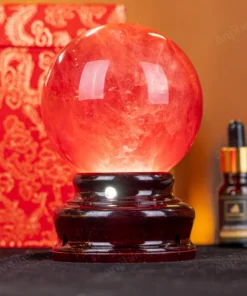 Quả Cầu Đá Núi Lửa Đỏ - 0,86kg - M21570860