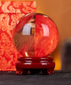 Quả Cầu Đá Núi Lửa Đỏ - 0,861kg - M21570861