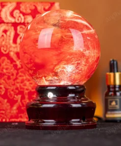 Quả Cầu Đá Núi Lửa Đỏ - 0,88kg - M2157088