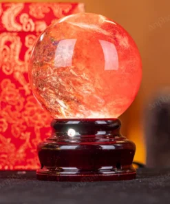 Quả Cầu Đá Núi Lửa Đỏ - 0,88kg - M2157088