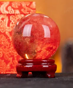 Quả Cầu Đá Núi Lửa Đỏ - 0,88kg - M2157088