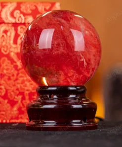 Quả Cầu Đá Núi Lửa Đỏ - 0,88kg - M2157088