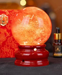 Quả Cầu Đá Núi Lửa Đỏ - 0,98kg - M2157098