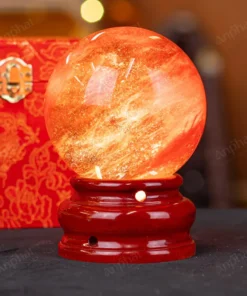 Quả Cầu Đá Núi Lửa Đỏ - 0,98kg - M2157098