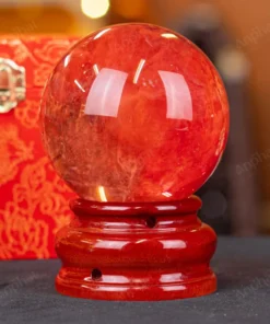 Quả Cầu Đá Núi Lửa Đỏ - 0,98kg - M2157098