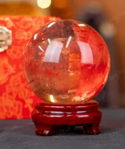 Quả Cầu Đá Núi Lửa Đỏ - 0,98kg - M2157098