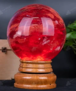 Quả Cầu Đá Núi Lửa Đỏ - 21,1Kg - M0346211
