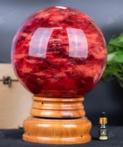 Quả Cầu Đá Núi Lửa Đỏ - 21,1Kg - M0346211