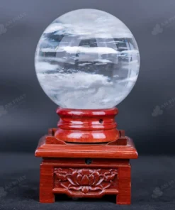 Quả Cầu Đá Núi Lửa Trắng - 3,04Kg - M2163304