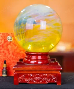 Quả Cầu Đá Núi Lửa Vàng – 12,04kg – M19221204