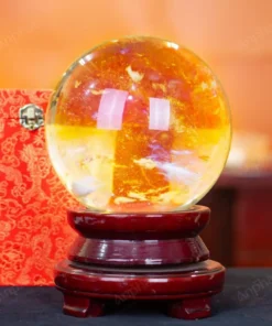 Quả Cầu Đá Núi Lửa Vàng – 6,5kg – M192265