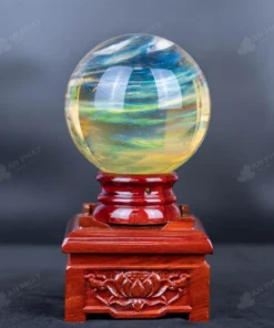 Quả Cầu Đá Núi Lửa Vàng - 2,7Kg - M215527