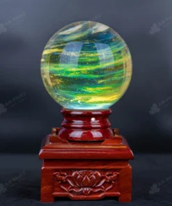 Quả Cầu Đá Núi Lửa Vàng - 2,7Kg - M215527