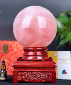 Quả Cầu Phong Thủy Đá Thạch Anh Hồng - 6,55Kg - M0944655