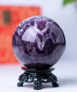 Quả Cầu Đá Thạch Anh Tím Hoa Chanh - 1,14Kg - M2598114