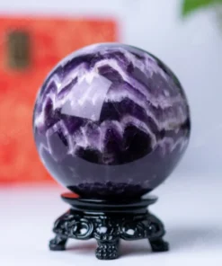 Quả Cầu Đá Thạch Anh Tím Hoa Chanh - 1,16Kg - M2598116