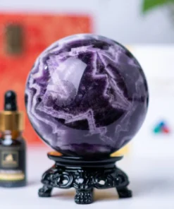 Quả Cầu Đá Thạch Anh Tím Hoa Chanh - 1,16Kg - M2598116