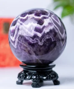 Quả Cầu Đá Thạch Anh Tím Hoa Chanh - 2,74Kg - M2598274